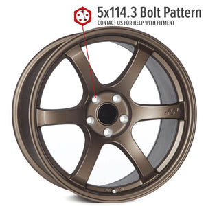 Circuit Performance CSF1 Matte Bronze 5x114.3 | 19x11 | +40mm / 7.57