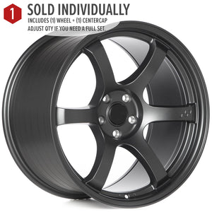 Circuit Performance CSF1 Matte Gunmetal 5x114.3 | 19x11 | +40mm / 7.57