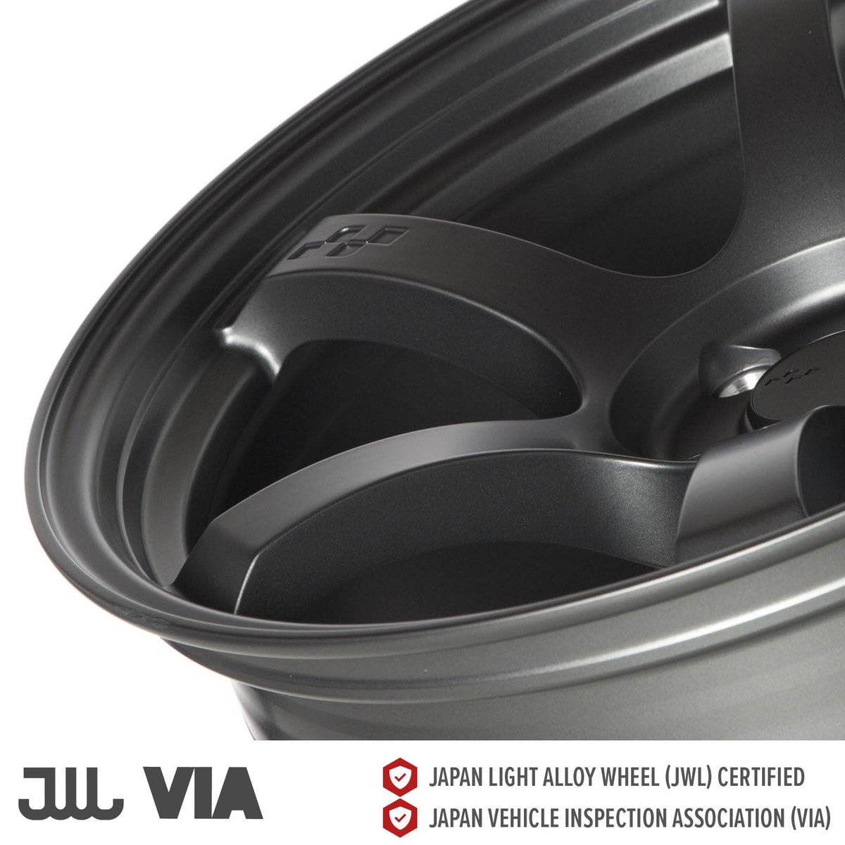 Circuit Performance CSF1 Matte Gunmetal 5x114.3 | 19x11 | +40mm / 7.57