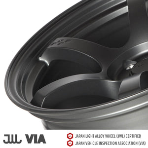 Circuit Performance CSF1 Matte Gunmetal 5x114.3 | 19x11 | +40mm / 7.57