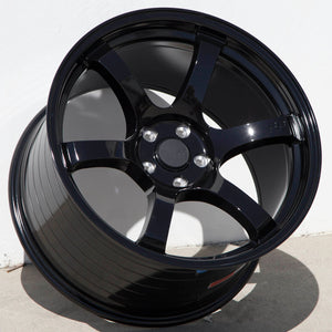 Circuit Performance CSF1 Gloss Black 5x114.3 | 19x11 | +40mm / 7.57