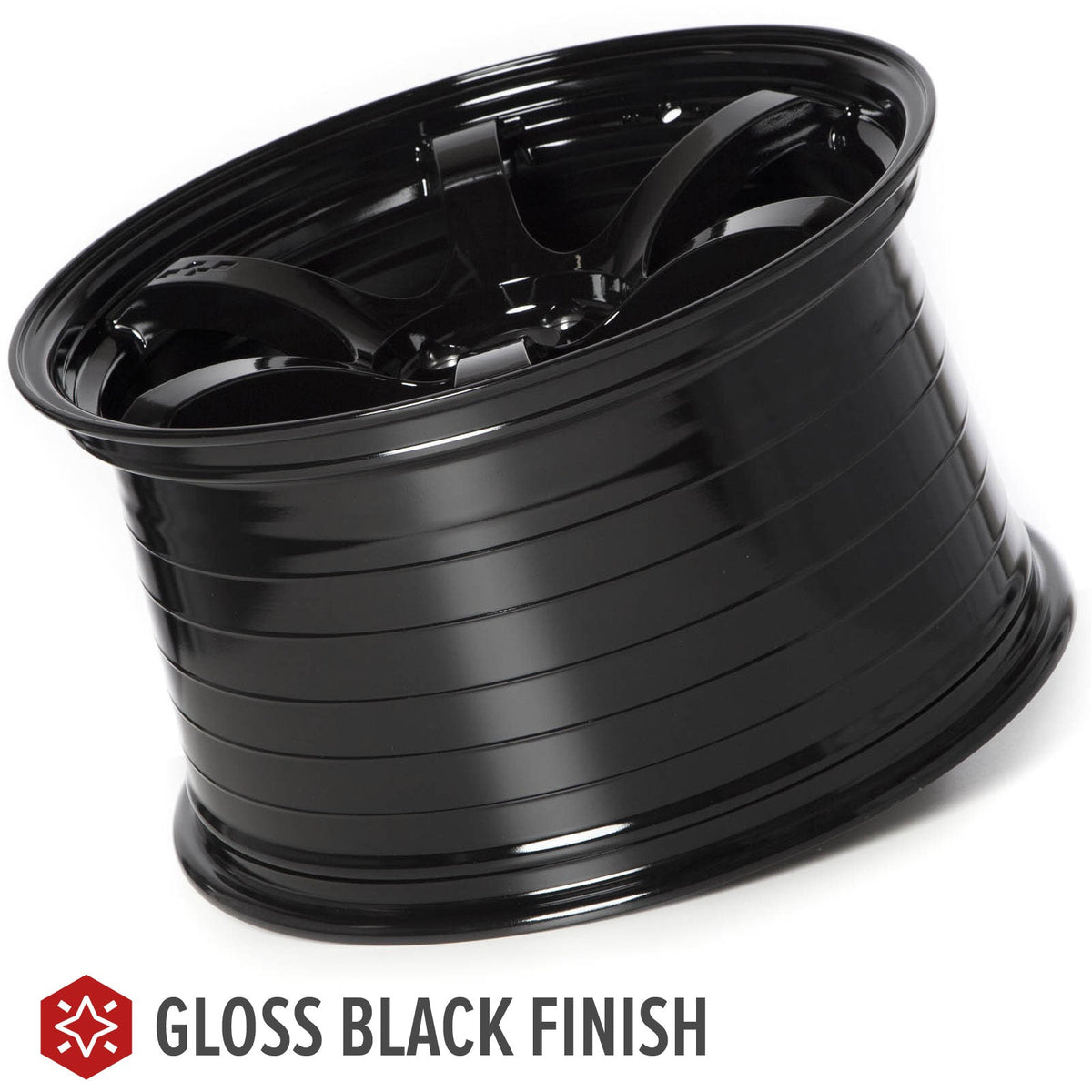 Circuit Performance CSF1 Gloss Black 5x114.3 | 19x11 | +40mm / 7.57