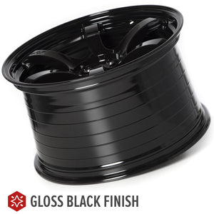 Circuit Performance CSF1 Gloss Black 5x114.3 | 19x11 | +40mm / 7.57