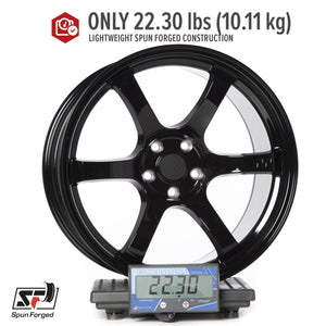 Circuit Performance CSF1 Gloss Black 5x114.3 | 19x11 | +40mm / 7.57