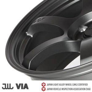 Circuit Performance CSF1 Matte Gunmetal 5x112 | 19x8.5 | +38mm / 6.25