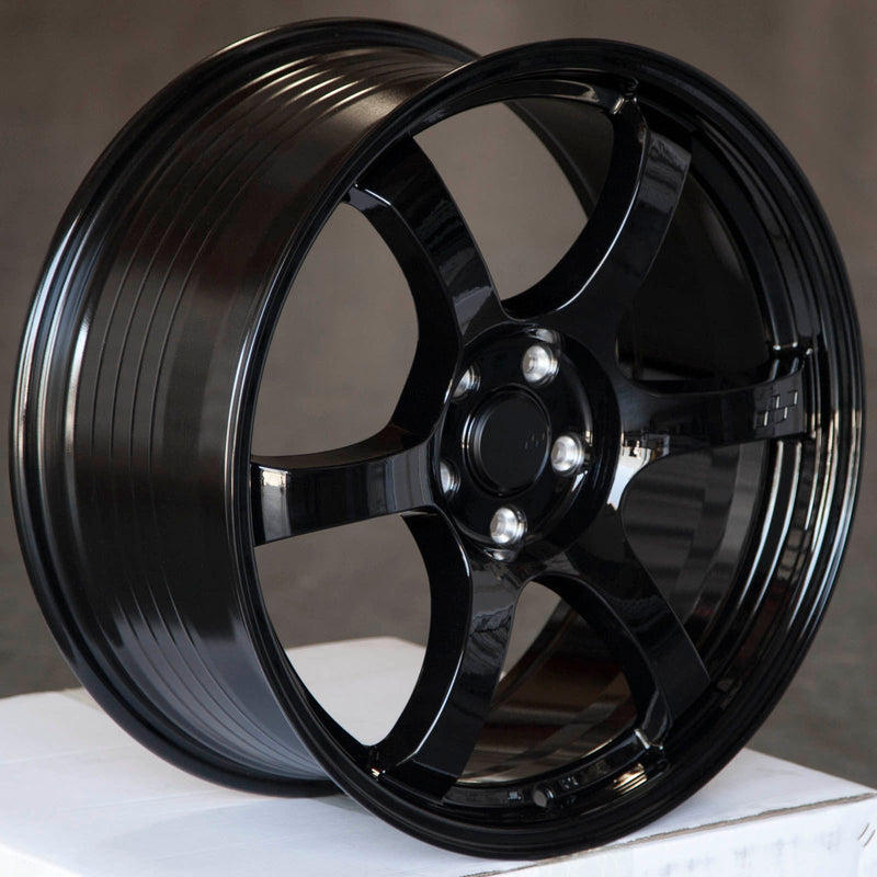 Circuit Performance CSF1 Gloss Black 5x114.3 | 19x8.5 | +38mm / 6.25