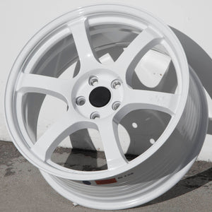 Circuit Performance CSF1 Gloss White 5x114.3 | 19x8.5 | +38mm / 6.25