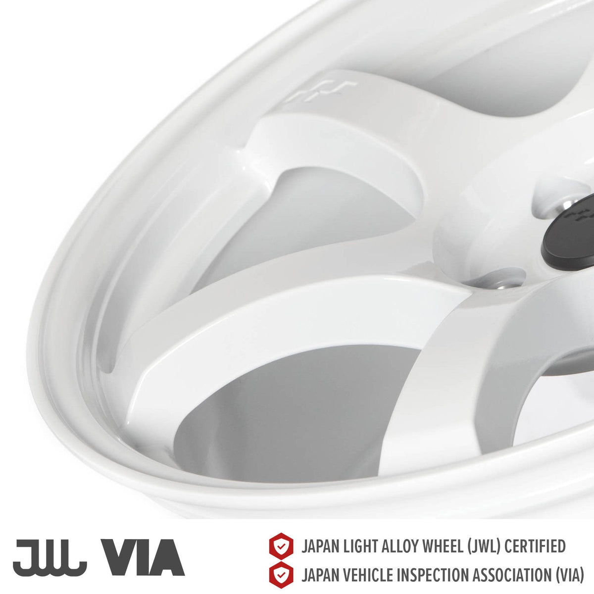 Circuit Performance CSF1 Gloss White 5x114.3 | 19x8.5 | +38mm / 6.25