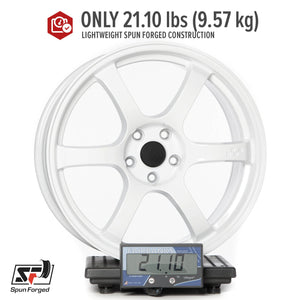 Circuit Performance CSF1 Gloss White 5x114.3 | 19x8.5 | +38mm / 6.25