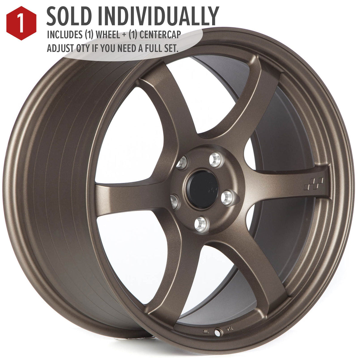 Circuit Performance CSF1 Matte Bronze 5x112 | 19x9.5 | +35mm / 6.63