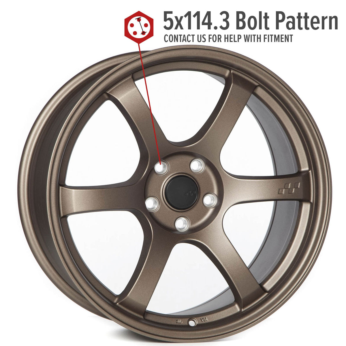 Circuit Performance CSF1 Matte Bronze 5x114.3 | 19x9.5 | +35mm / 6.63