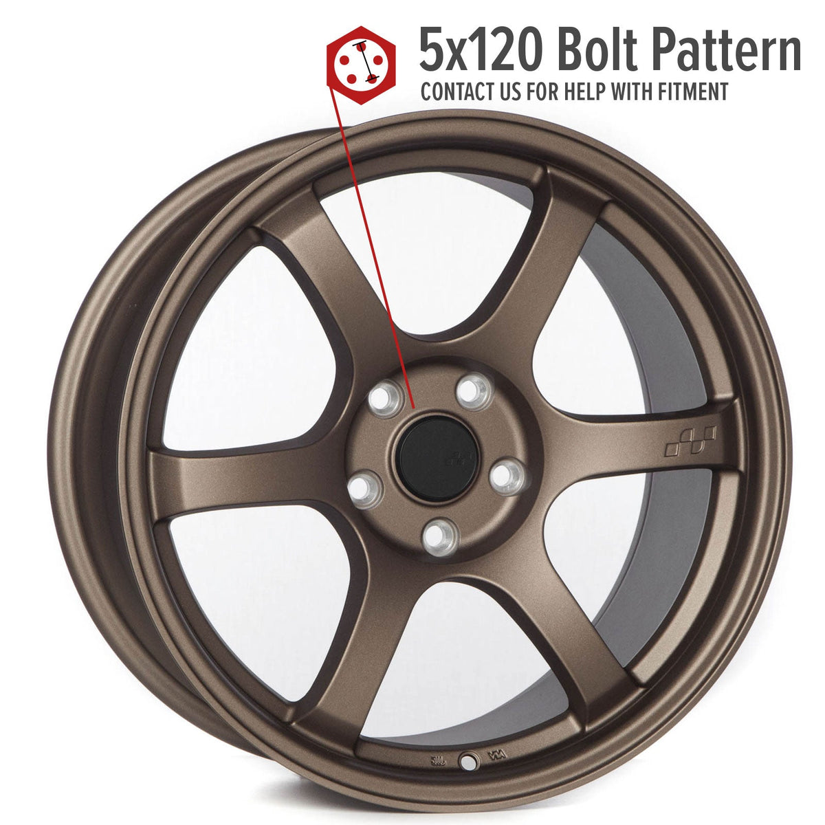 Circuit Performance CSF1 Matte Bronze 5x120 | 18x9.5 | +38mm / 6.75