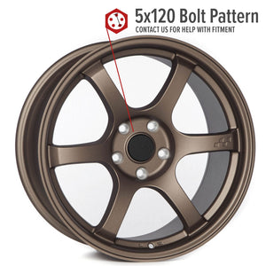 Circuit Performance CSF1 Matte Bronze 5x120 | 18x9.5 | +38mm / 6.75