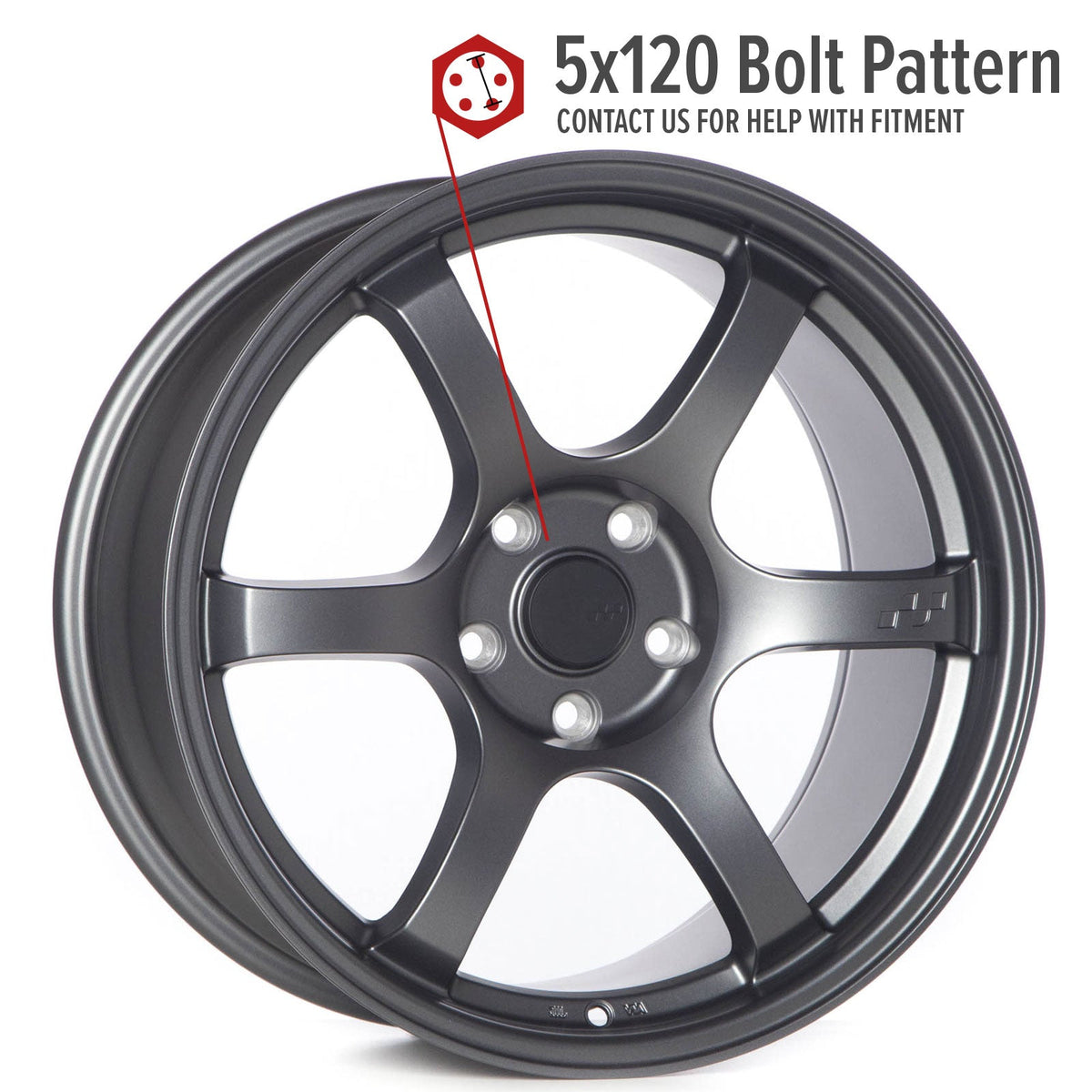 Circuit Performance CSF1 Matte Gunmetal 5x120 | 18x9.5 | +38mm / 6.75