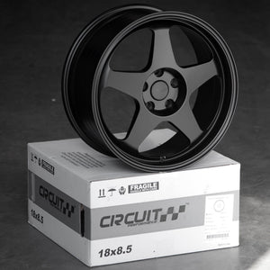 Circuit Performance CSF22 Matte Black 5x114.3 | 18x8.5 | +35mm / 6.13