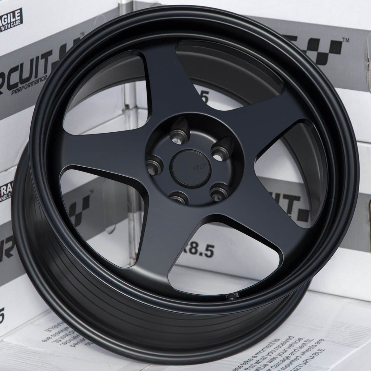 Circuit Performance CSF22 Matte Black 5x114.3 | 18x8.5 | +35mm / 6.13