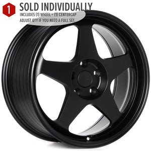 Circuit Performance CSF22 Matte Black 5x114.3 | 18x8.5 | +35mm / 6.13