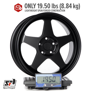 Circuit Performance CSF22 Matte Black 5x114.3 | 18x8.5 | +35mm / 6.13