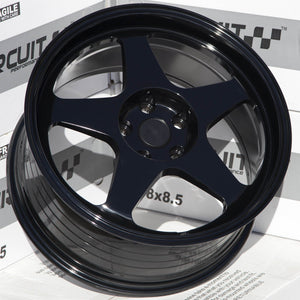 Circuit Performance CSF22 Gloss Black 5x114.3 | 18x8.5 | +35mm / 6.13