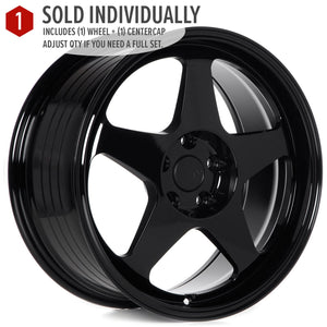 Circuit Performance CSF22 Gloss Black 5x114.3 | 18x8.5 | +35mm / 6.13