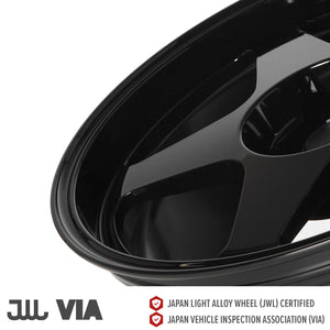 Circuit Performance CSF22 Gloss Black 5x114.3 | 18x8.5 | +35mm / 6.13