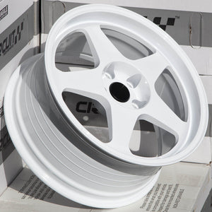 Circuit Performance CSF22 Gloss White 5x114.3 | 18x8.5 | +35mm / 6.13