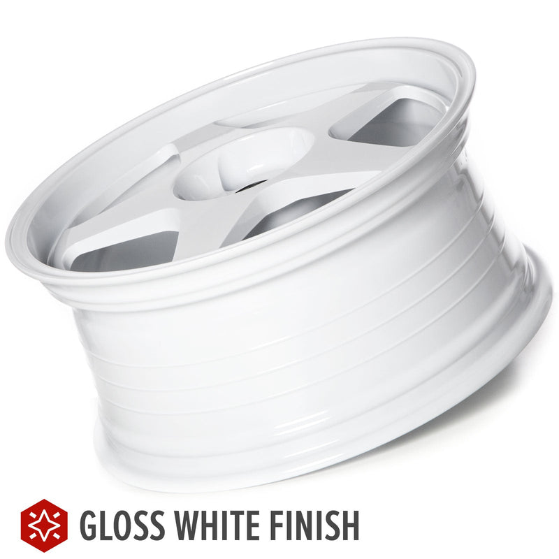 Circuit Performance CSF22 Gloss White 5x114.3 | 18x8.5 | +35mm / 6.13