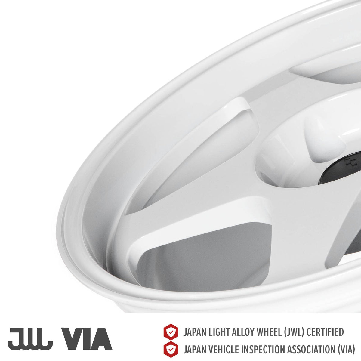Circuit Performance CSF22 Gloss White 5x114.3 | 18x8.5 | +35mm / 6.13