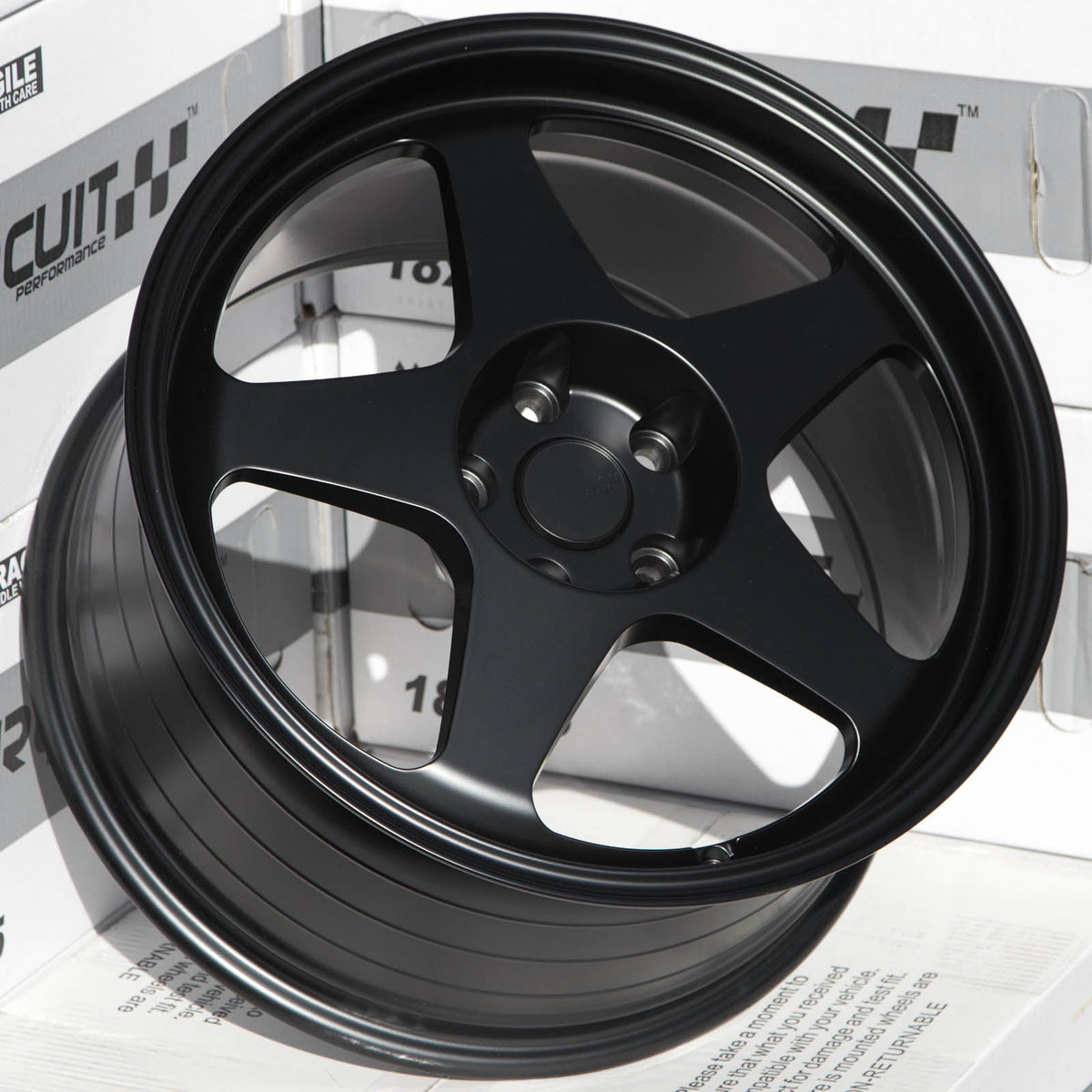 Circuit Performance CSF22 Matte Black 5x114.3 | 18x9.5 | +38mm / 6.75