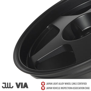 Circuit Performance CSF22 Matte Black 5x114.3 | 18x9.5 | +38mm / 6.75