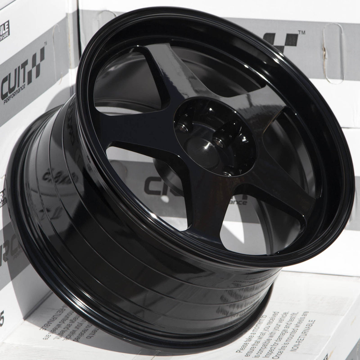 Circuit Performance CSF22 Gloss Black 5x114.3 | 18x9.5 | +38mm / 6.75