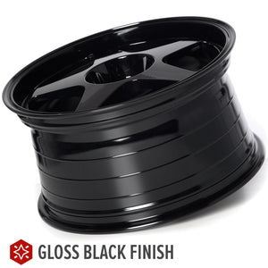 Circuit Performance CSF22 Gloss Black 5x114.3 | 18x9.5 | +38mm / 6.75