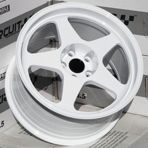Circuit Performance CSF22 Gloss White 5x120 | 18x9.5 | +38mm / 6.75