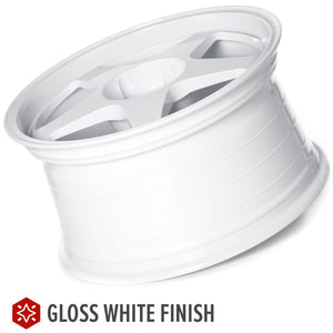 Circuit Performance CSF22 Gloss White 5x120 | 18x9.5 | +38mm / 6.75