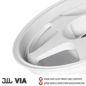 Circuit Performance CSF22 Gloss White 5x120 | 18x9.5 | +38mm / 6.75