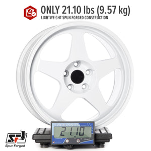 Circuit Performance CSF22 Gloss White 5x120 | 18x9.5 | +38mm / 6.75