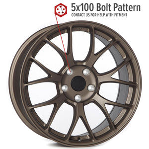 Circuit Performance CSF2 Matte Bronze 5x100 | 18x8.5 | +35mm / 6.13