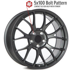 Circuit Performance CSF2 Matte Gunmetal 5x100 | 18x8.5 | +35mm / 6.13