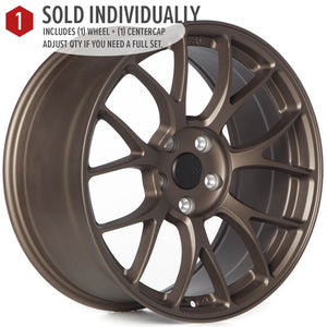 Circuit Performance CSF2 Matte Bronze 5x100 | 18x8.5 | +35mm / 6.13