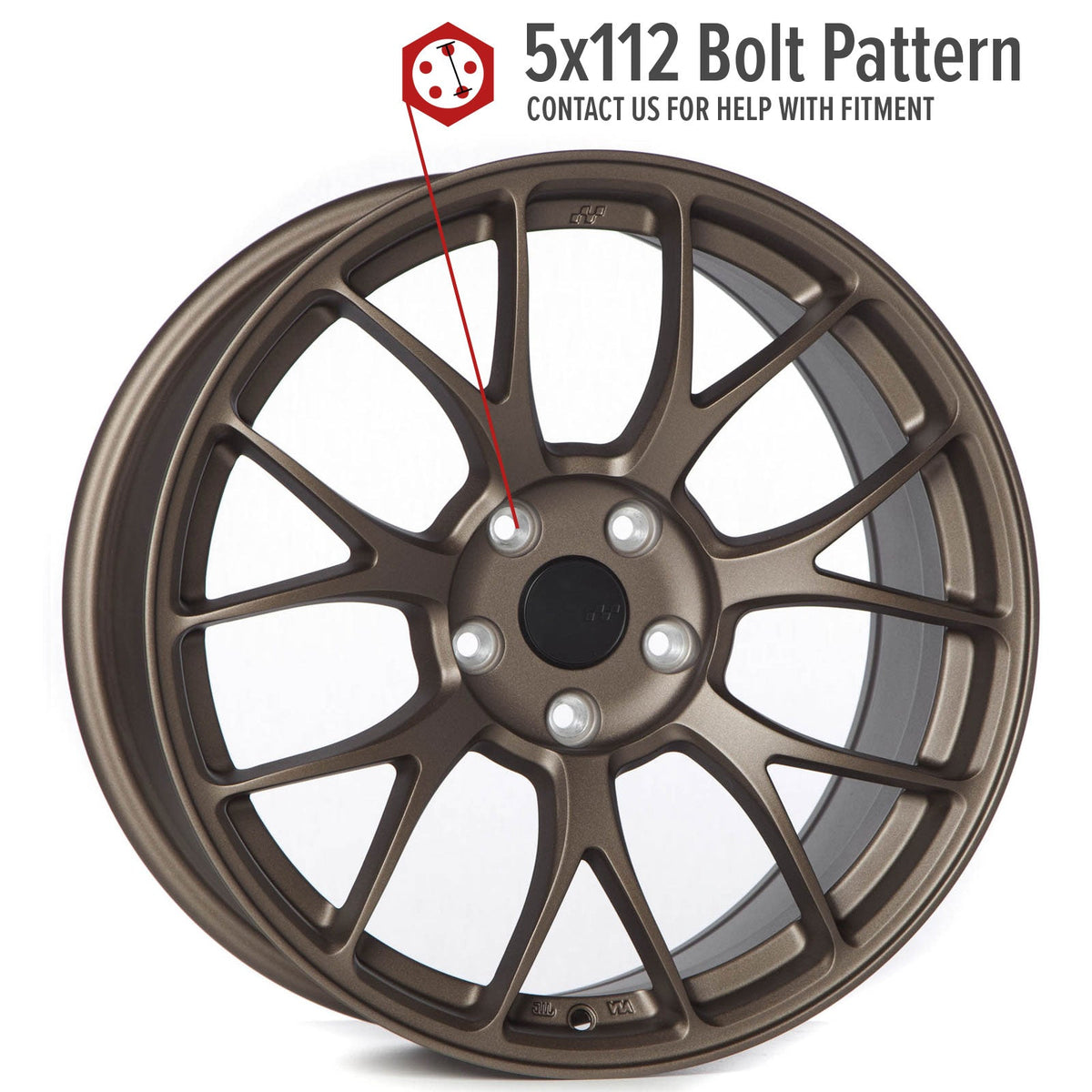 Circuit Performance CSF2 Matte Bronze 5x112 | 18x8.5 | +35mm / 6.13