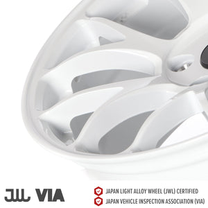 Circuit Performance CSF2 Gloss White 5x114.3 | 17x8 | +35mm / 5.88