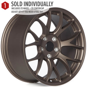 Circuit Performance CSF2 Matte Bronze 5x114.3 | 17x9 | +35mm / 6.38