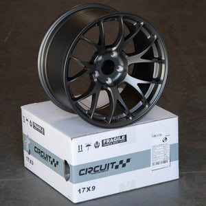 Circuit Performance CSF2 Matte Gunmetal 5x114.3 | 17x9 | +20mm / 5.79