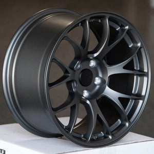 Circuit Performance CSF2 Matte Gunmetal 5x114.3 | 17x9 | +20mm / 5.79