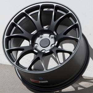 Circuit Performance CSF2 Matte Gunmetal 5x114.3 | 17x9 | +20mm / 5.79
