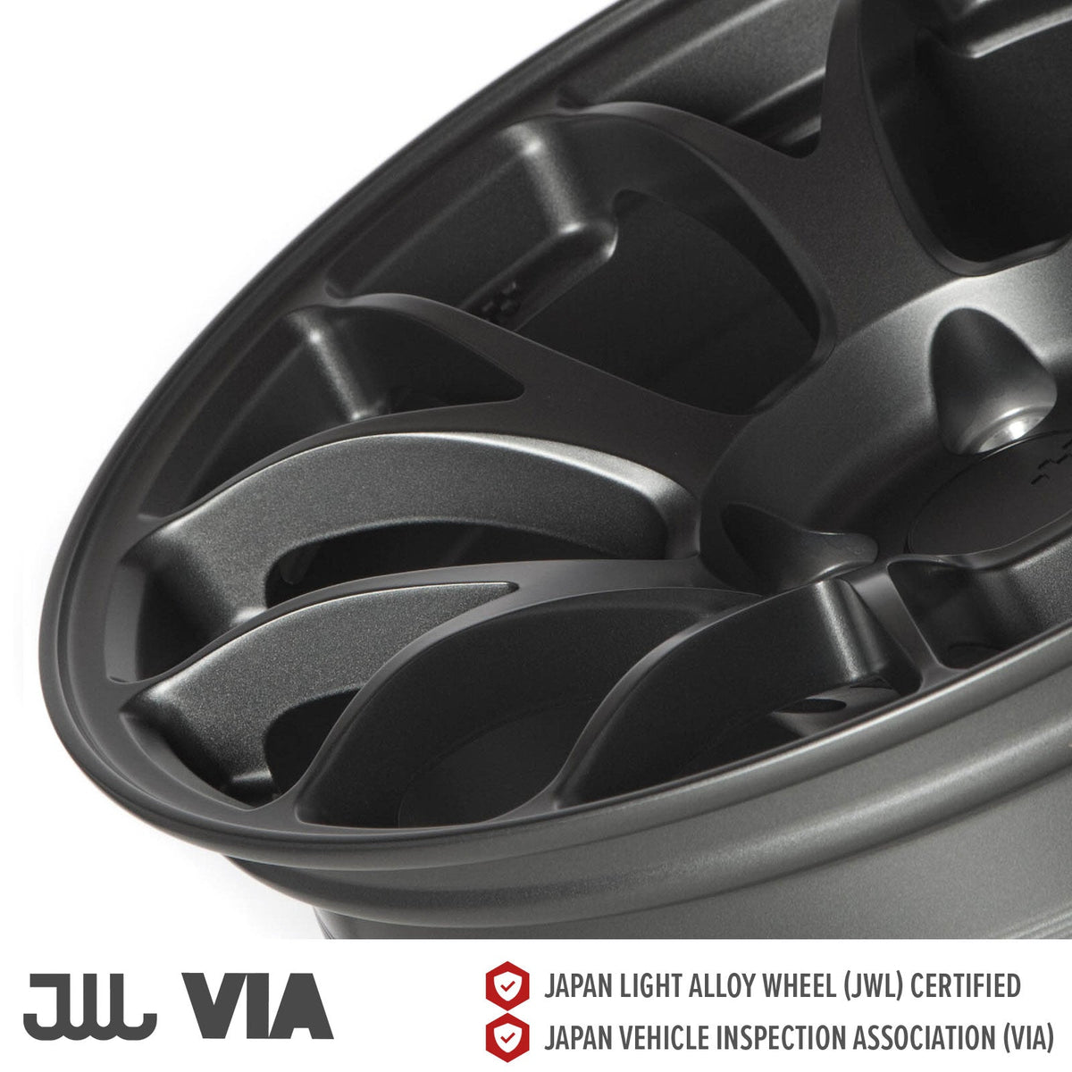 Circuit Performance CSF2 Matte Gunmetal 5x114.3 | 17x9 | +20mm / 5.79