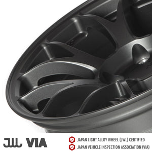 Circuit Performance CSF2 Matte Gunmetal 5x114.3 | 17x9 | +20mm / 5.79