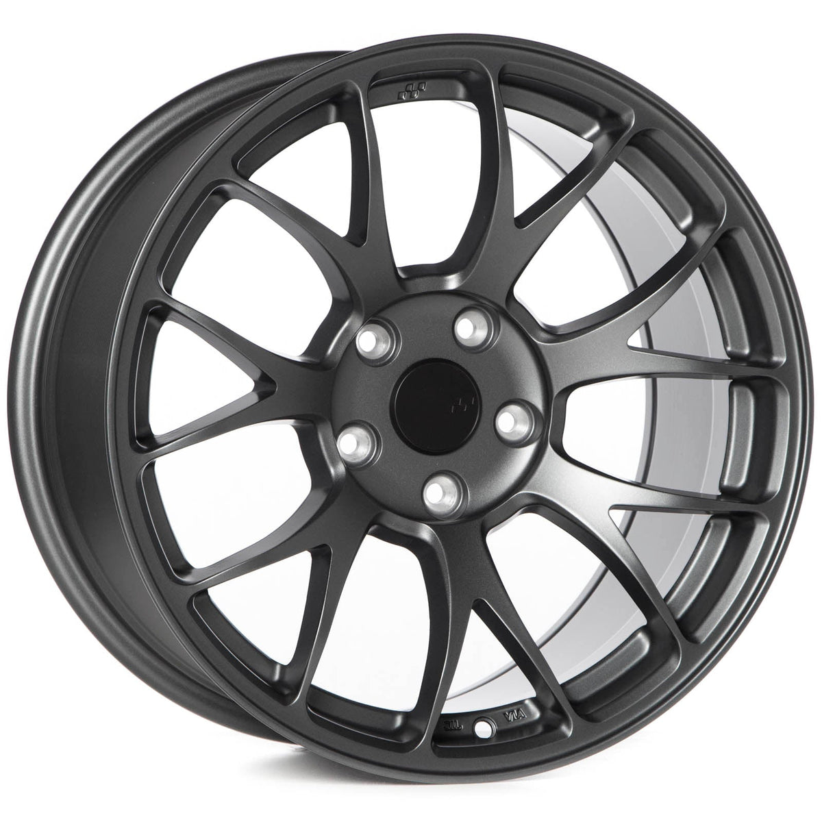 Circuit Performance CSF2 Matte Gunmetal 5x114.3 | 17x9 | +35mm / 6.38