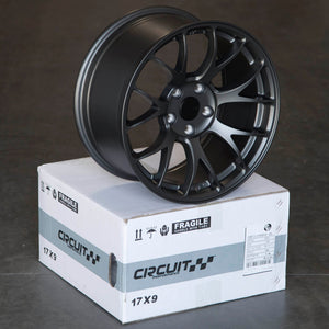 Circuit Performance CSF2 Matte Gunmetal 5x114.3 | 17x9 | +35mm / 6.38