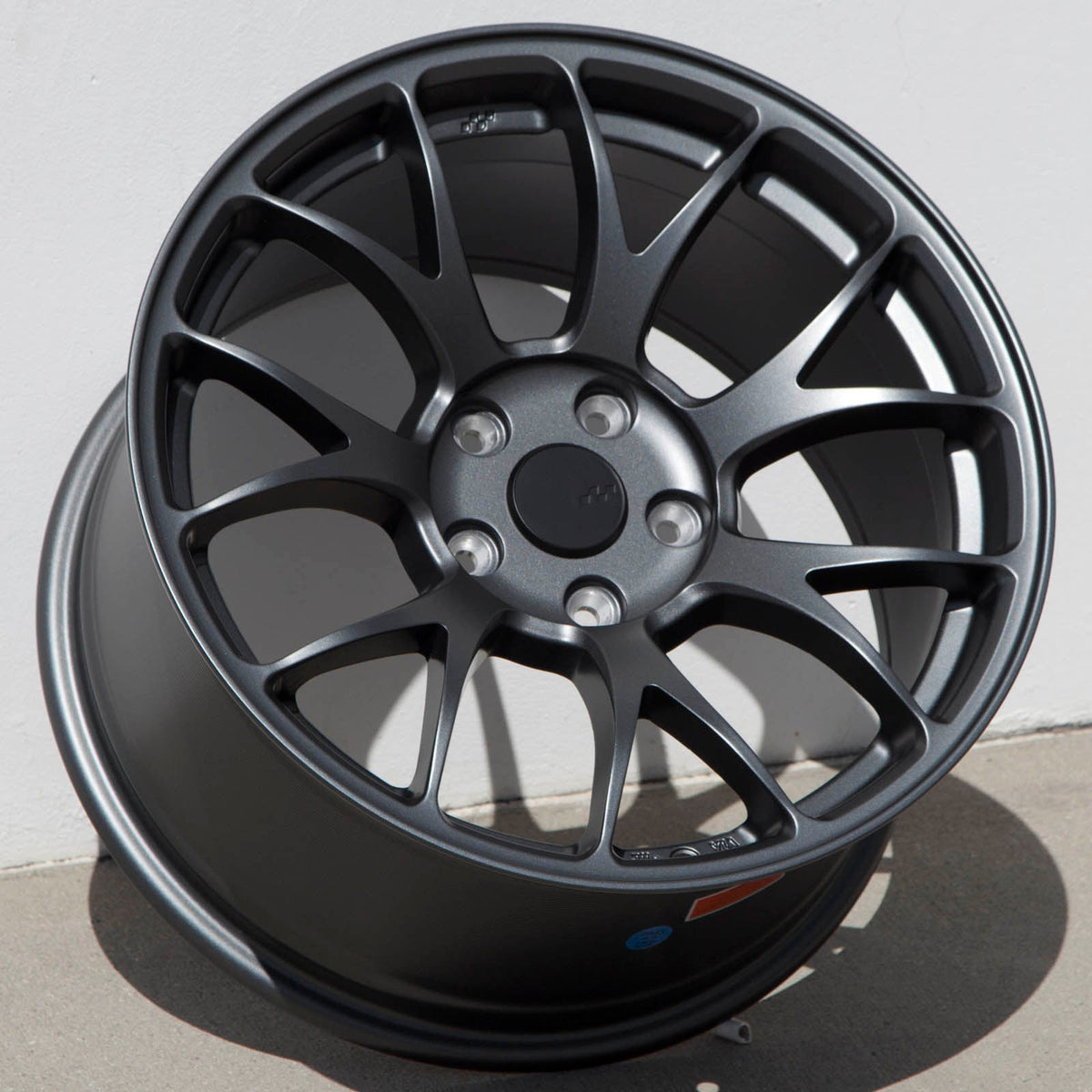 Circuit Performance CSF2 Matte Gunmetal 5x114.3 | 17x9 | +35mm / 6.38